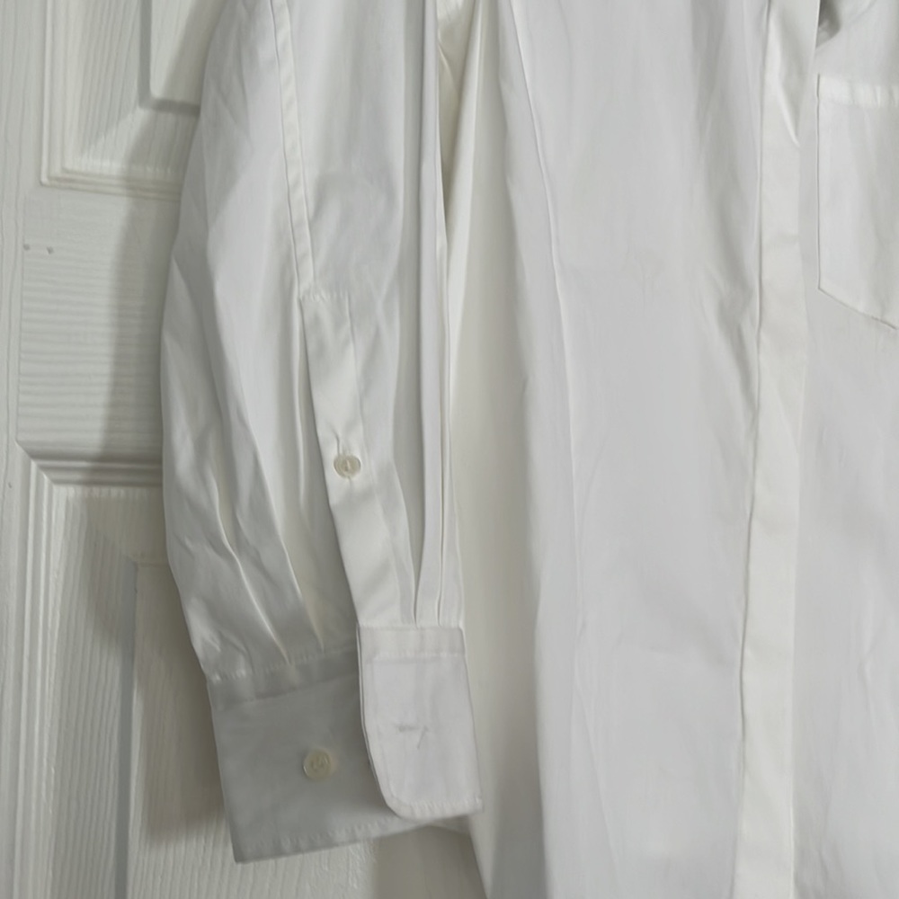 Theory set flare jeans and white long sleeve - Picture 8 of 10